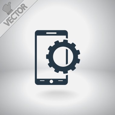 parametreleri ayarlama, mobil akıllı telefon simgesi