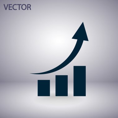 Infographic, grafik simgesi