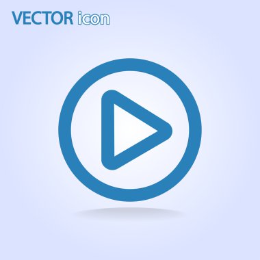 düğme web simgesi oynamak