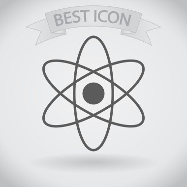 soyut fizik bilim modeli simgesi