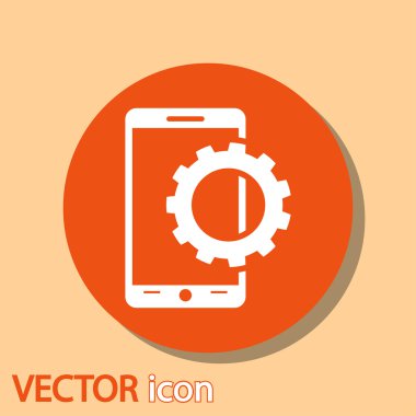 parametreleri ayarlama, mobil akıllı telefon simgesi