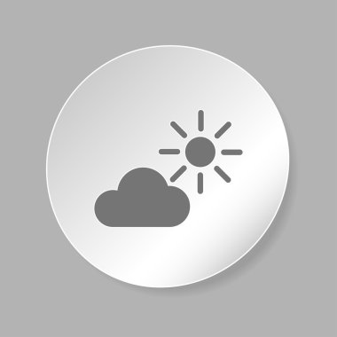 Hava durumu web simgesi