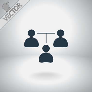 iletişim kavramı. bağlantı simgesi