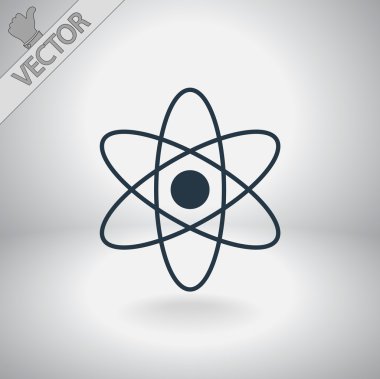 soyut fizik bilim modeli simgesi