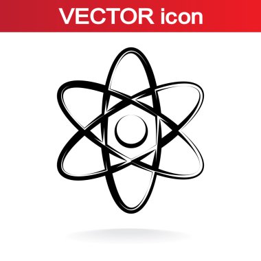 soyut fizik bilim modeli simgesi