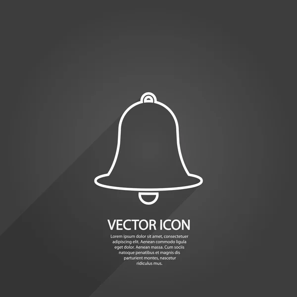 Bell icon — Stock Vector