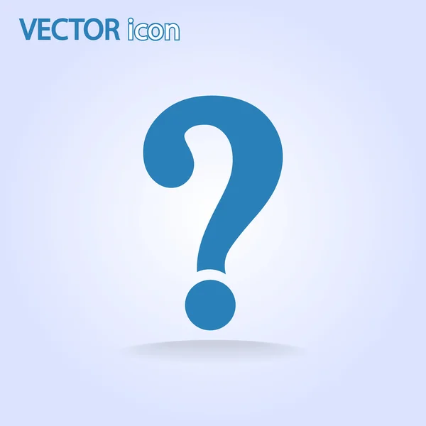Ikona otazníku — Stockový vektor