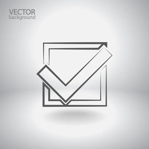 Confirmar ícones — Vetor de Stock