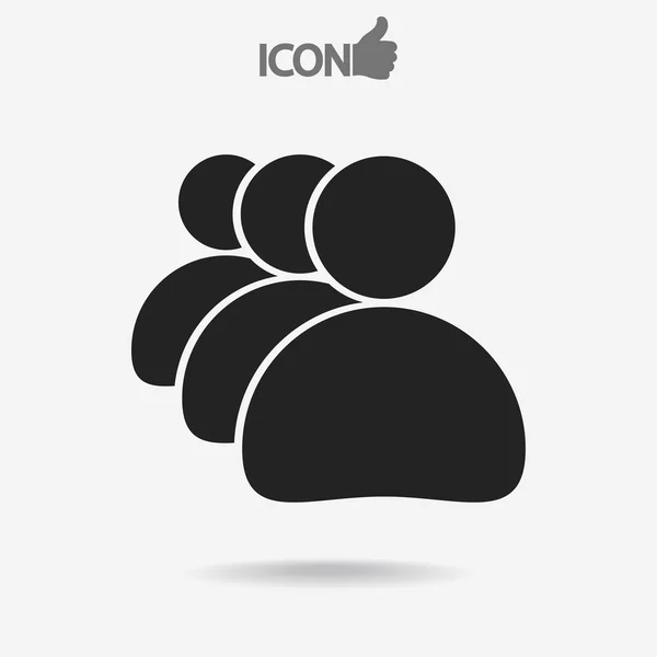 Mensen Icoon — Stockvector