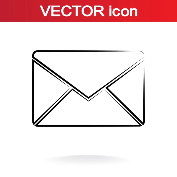 Enveloppe mail icône — Image vectorielle