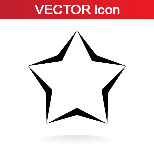 Ícone da estrela — Vetor de Stock