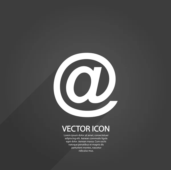 E-mail internet pictogram — Stockvector