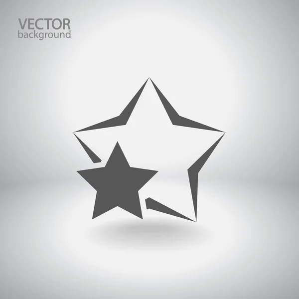 Icono de estrella — Archivo Imágenes Vectoriales