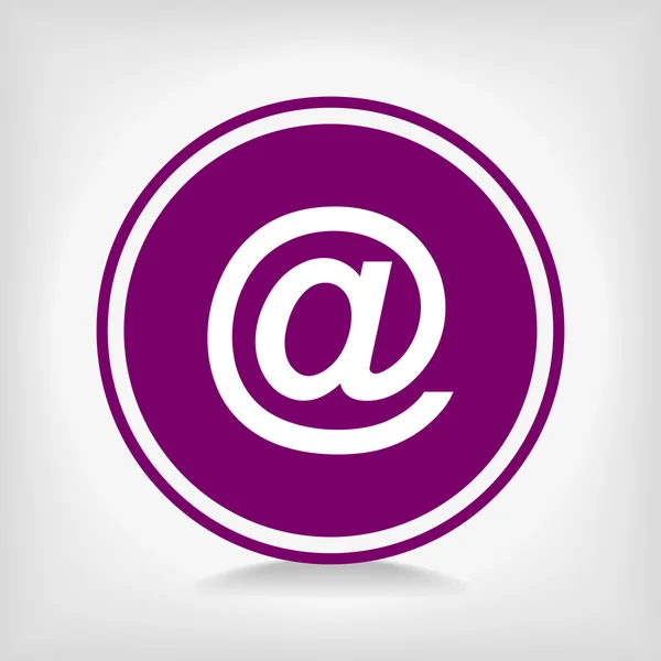 Ícone de internet de e-mail — Vetor de Stock