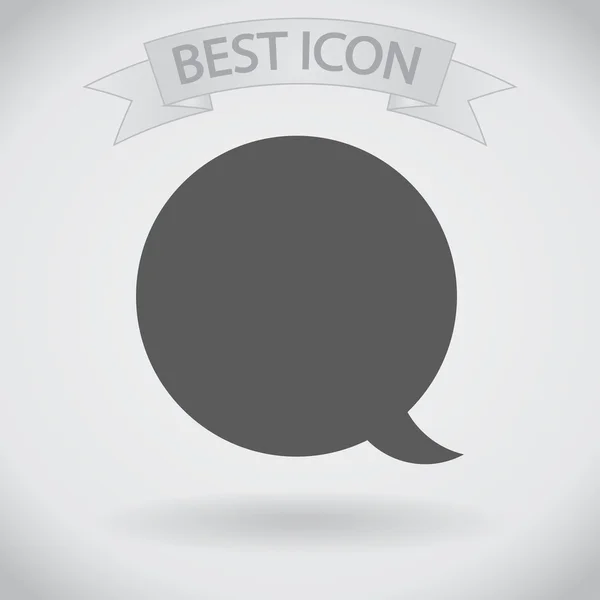Comic speech bubble icon — Stock Vector