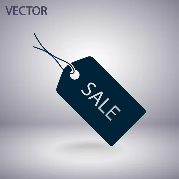 Venta etiqueta icono — Vector de stock