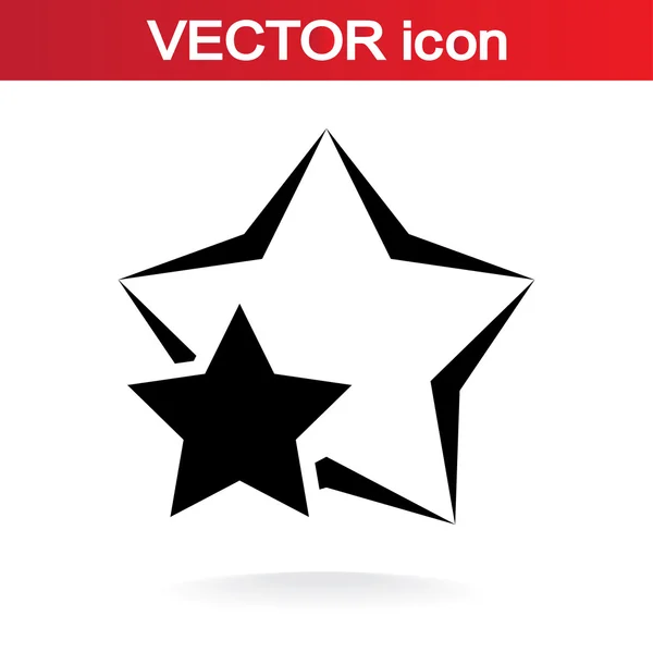 Ikon Bintang - Stok Vektor