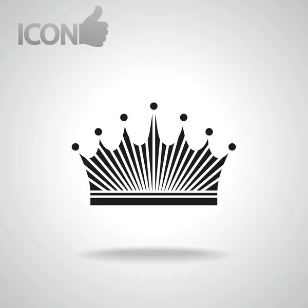 Icono de corona — Archivo Imágenes Vectoriales