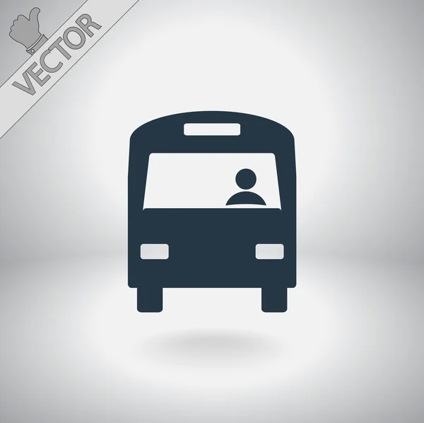 Bus pictogram — Stockvector