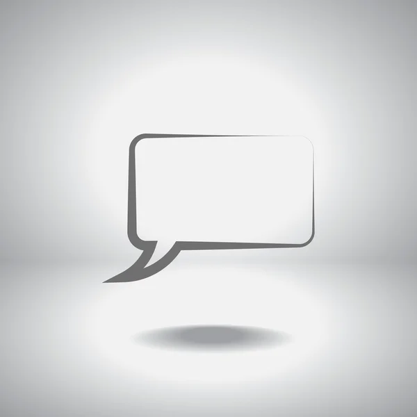 Speech bubble icon — Stock Vector