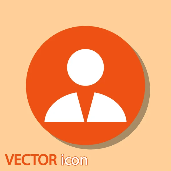 Icono del hombre de negocios — Vector de stock