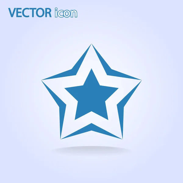 Icono de estrella — Vector de stock