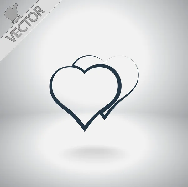 Heart Icon — Stock Vector