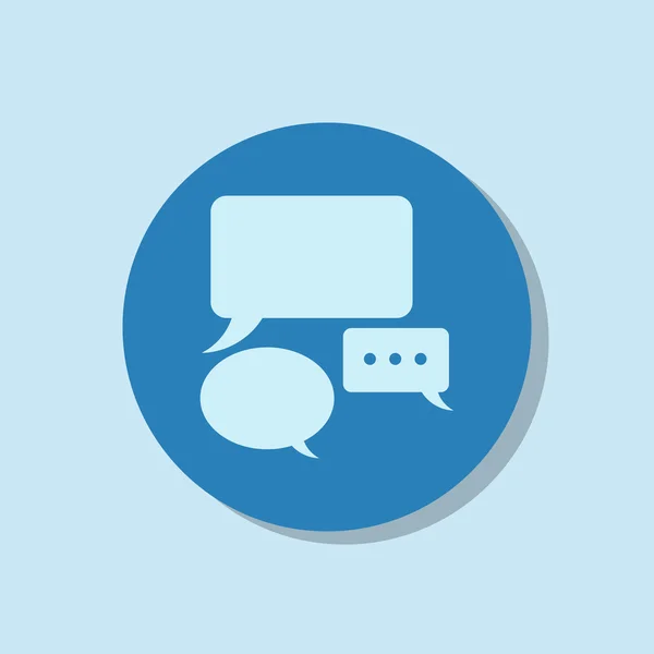 Speech bubbles icon — Stock Vector