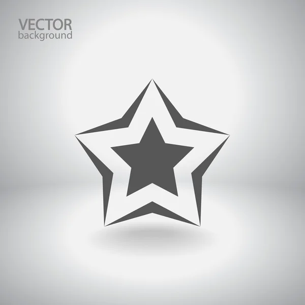 Star Ikone — Stockvektor