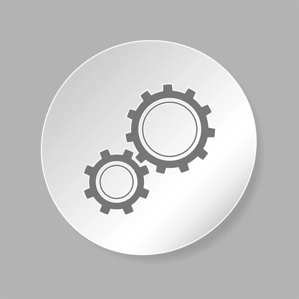 Gears icon — Stock Vector