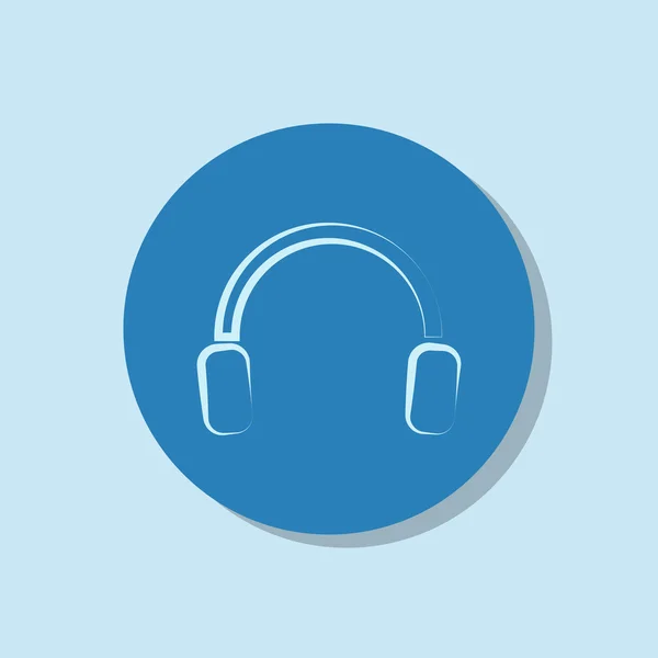 Headphones icon — Stock Vector