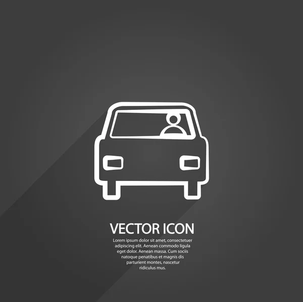 Icône de voiture — Image vectorielle