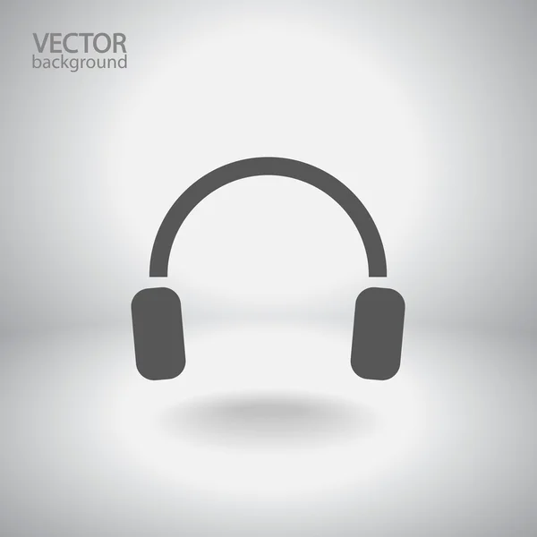 Icono de auriculares — Vector de stock