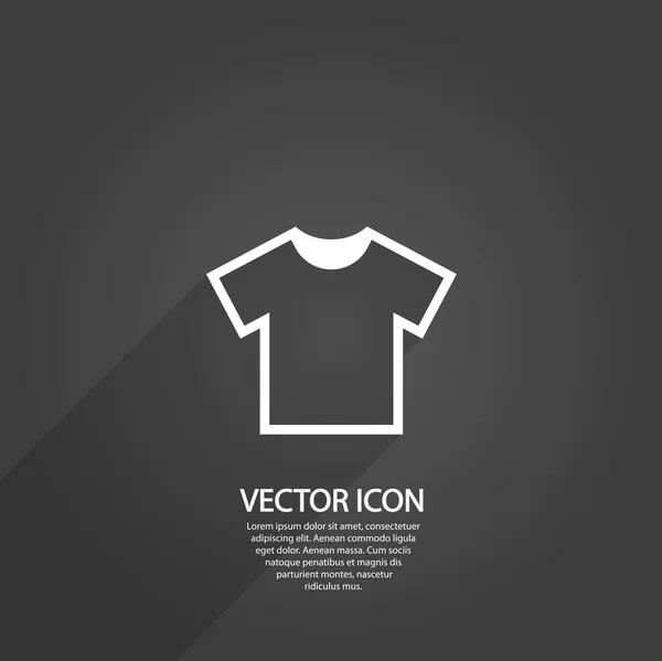 Tshirt Icon icon — Stock Vector