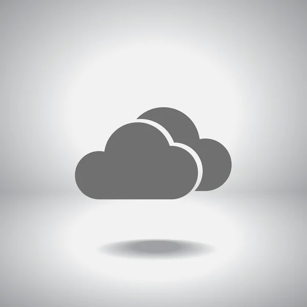 Icono de nube — Archivo Imágenes Vectoriales