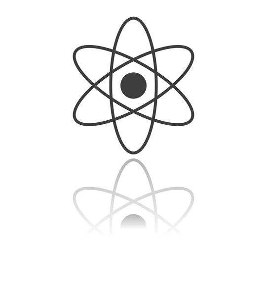 Icône modèle abstrait de science physique — Image vectorielle