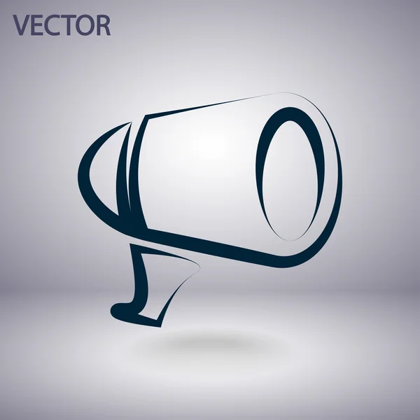 Megaphone icon — Stock Vector