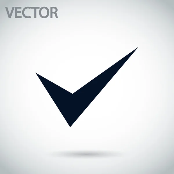 Confirmar ícones — Vetor de Stock