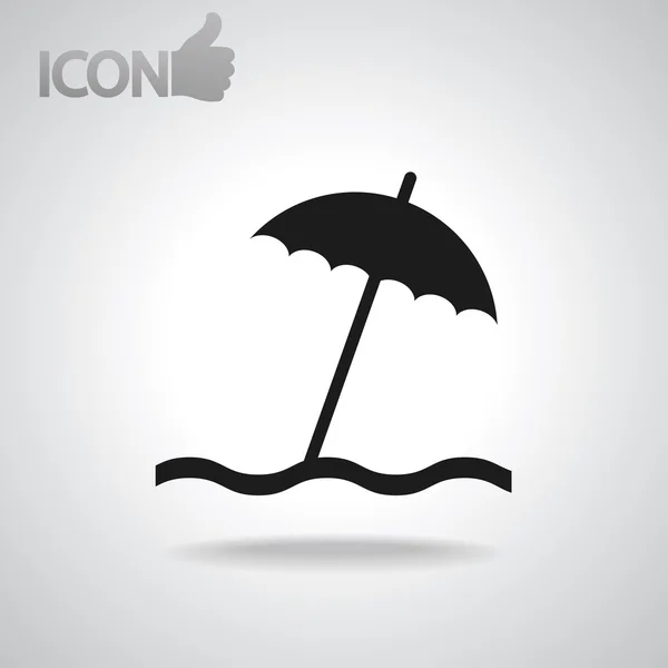 Umbrella icon — Stock Vector