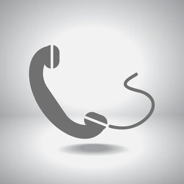 Telefon, flaches Symbol — Stockvektor