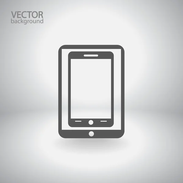 Teléfono inteligente y tableta icono — Vector de stock