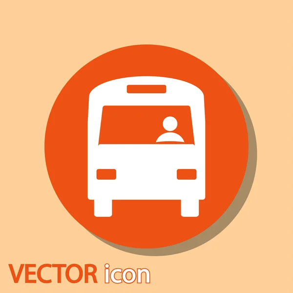 Busz ikon — Stock Vector