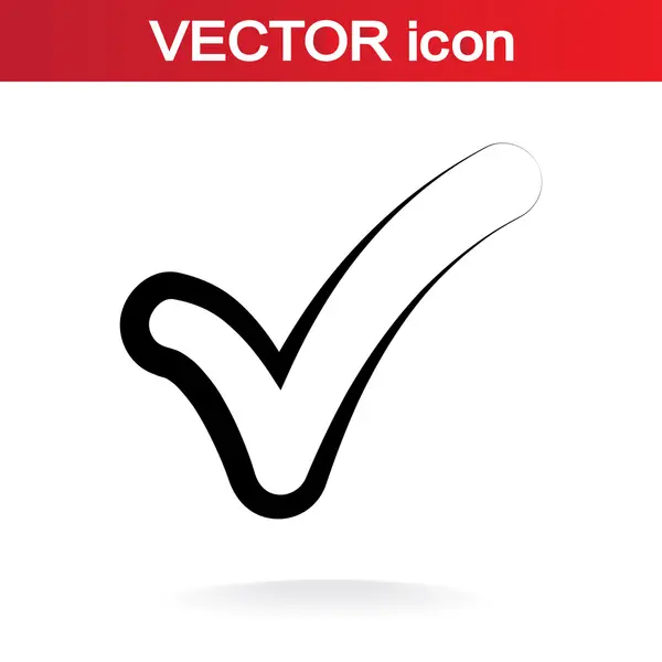 Confirm icons — Stock Vector