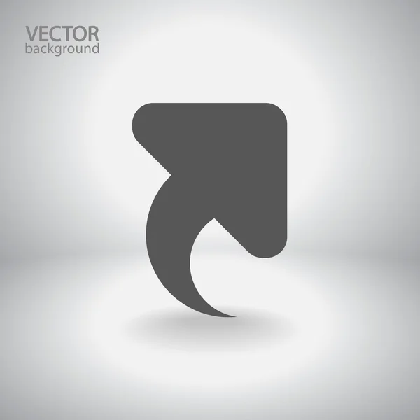 Upp pilikonen — Stock vektor