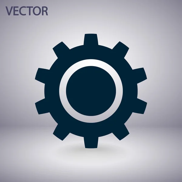 Getriebe-Ikone — Stockvektor