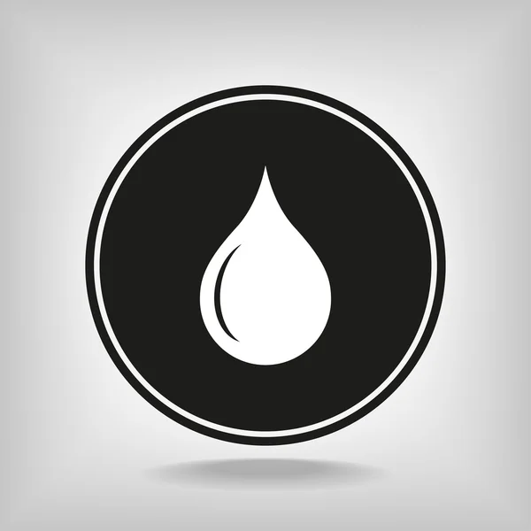 Drop pictogram — Stockvector