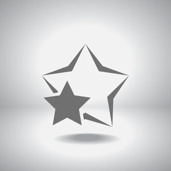 Icono estrellas — Vector de stock