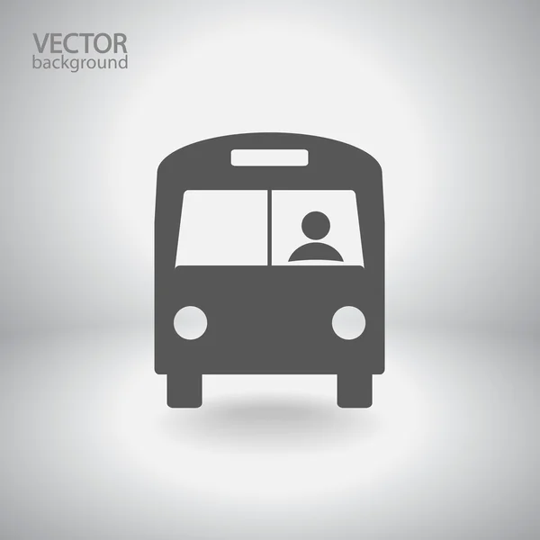 Ícone de autocarro — Vetor de Stock