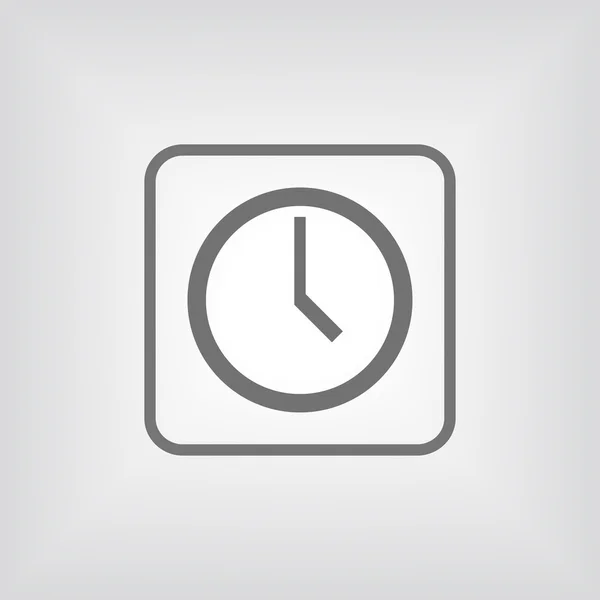 Icono del reloj — Vector de stock