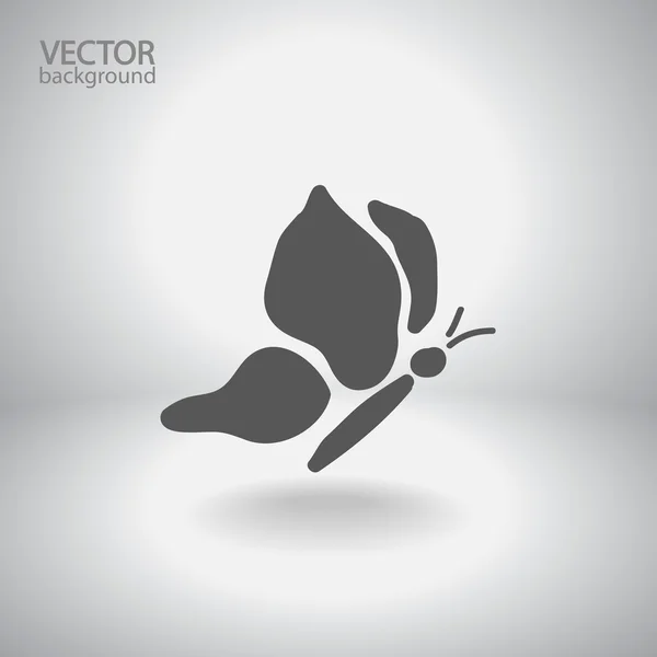 Pictograma fluture — Vector de stoc